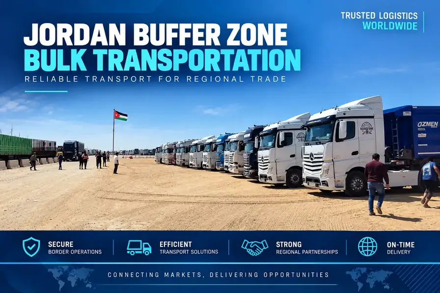 Jordan Buffer Zone bulk transportation
