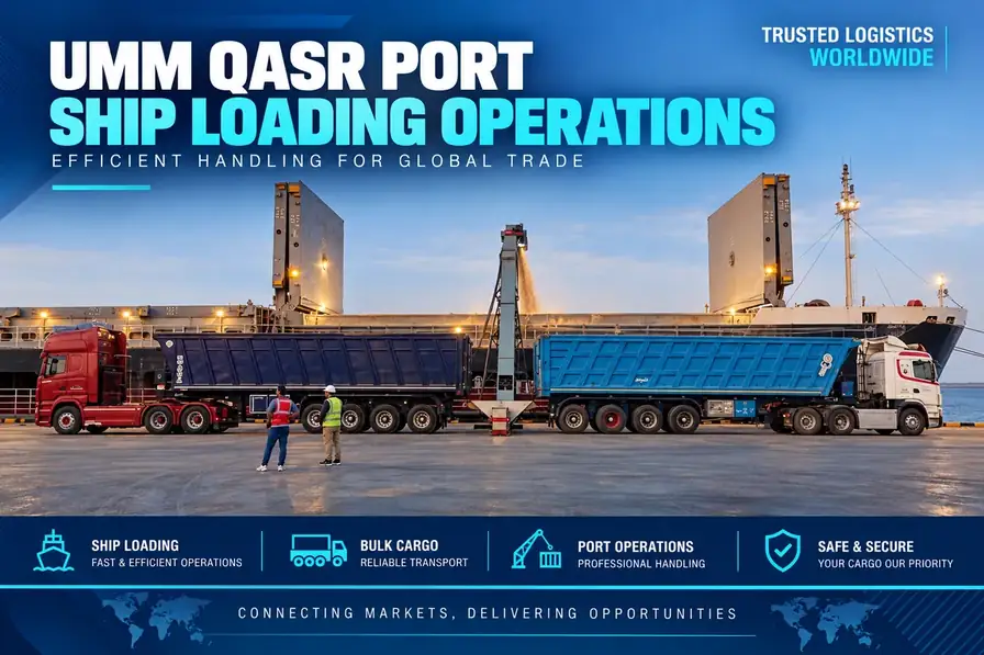 Umm Qasr Port ship loading operations