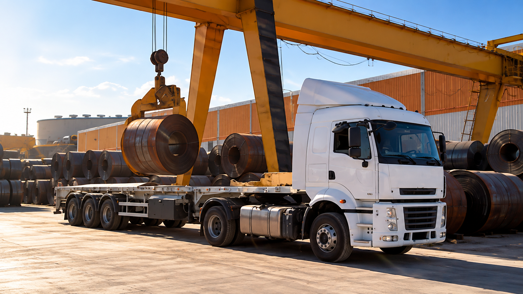 STEEL COIL TRANSPORTATION