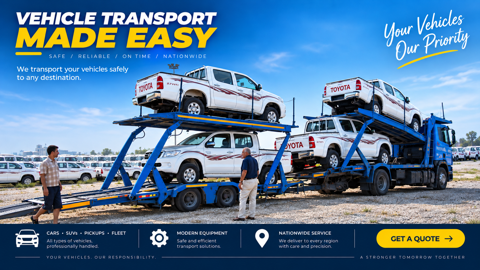 Vehicle transportation operation 8