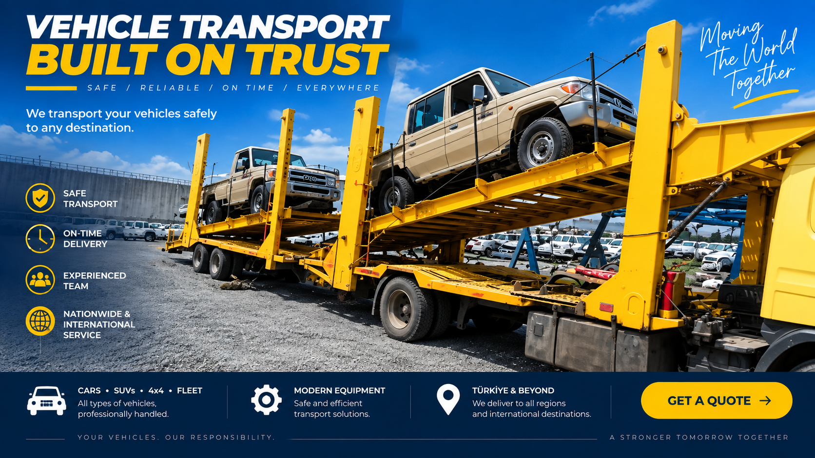 Vehicle transportation operation 12