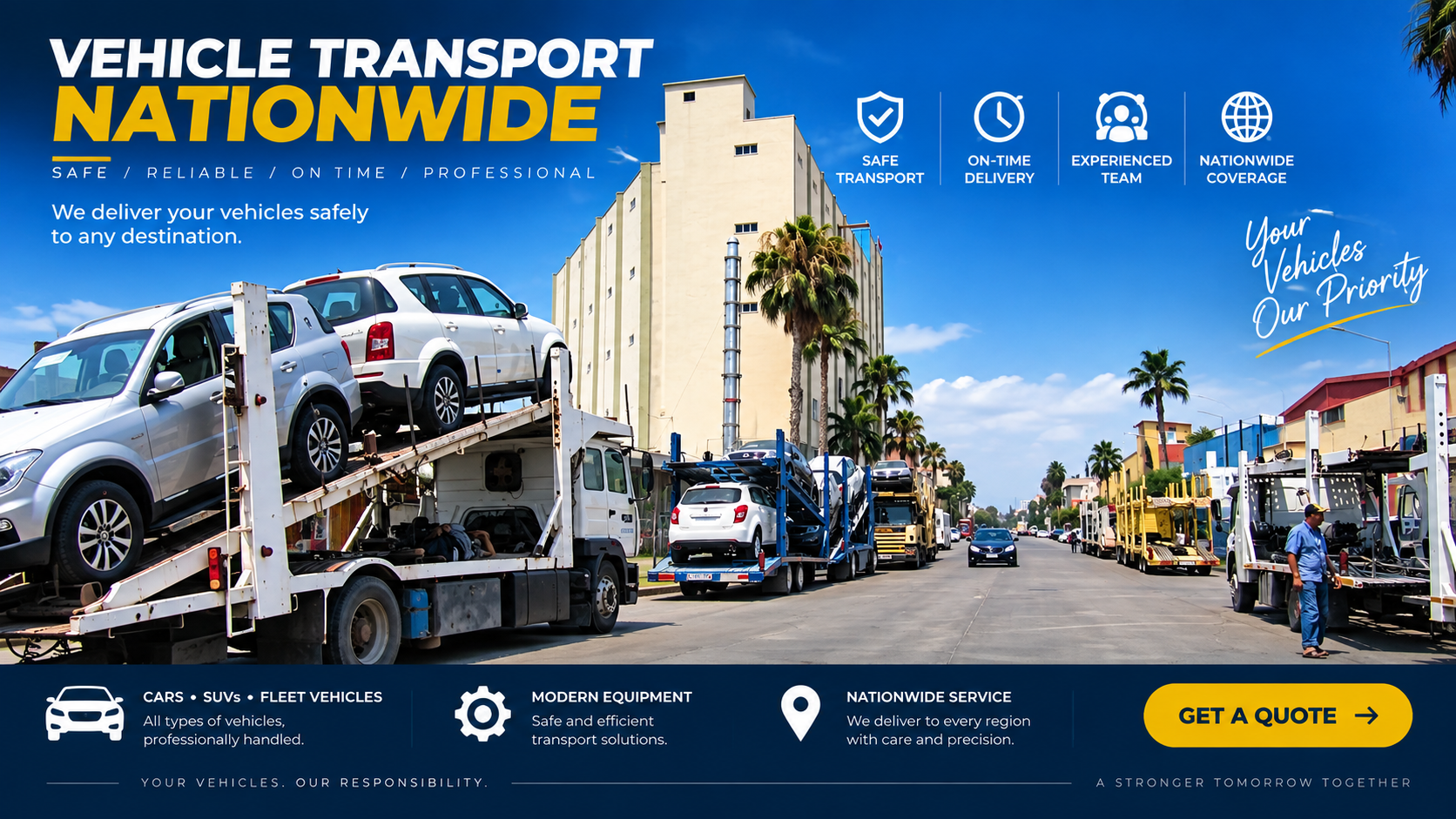 Vehicle transportation operation 13