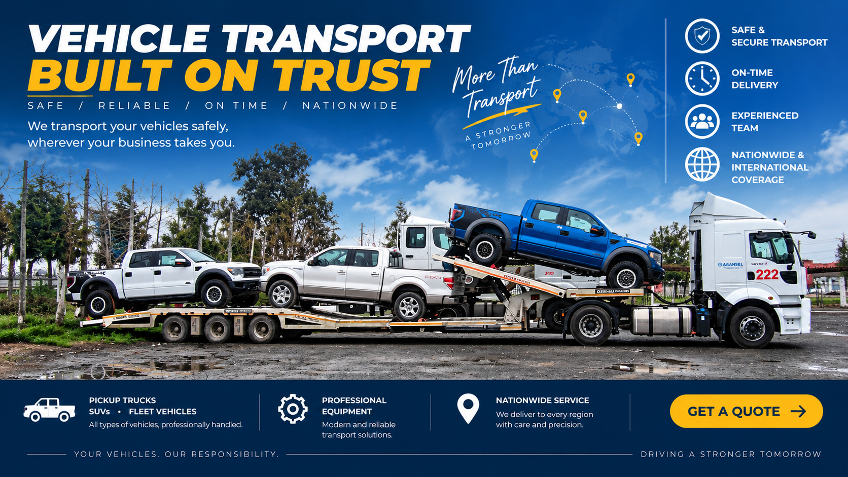 Vehicle transportation operation 18
