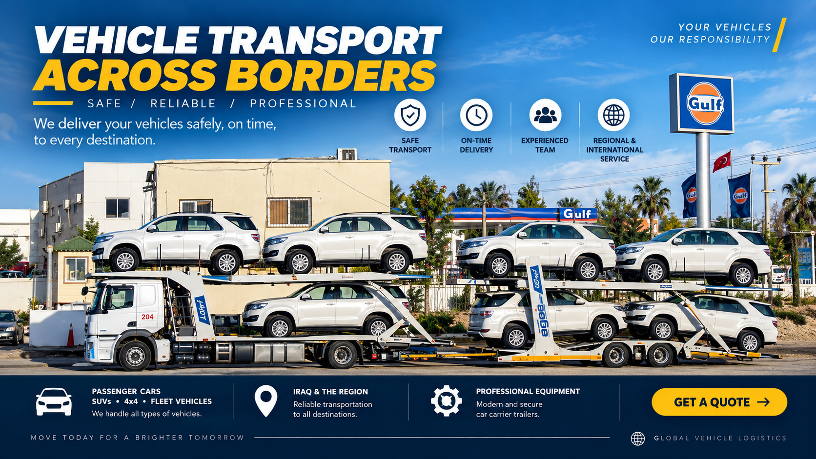 Vehicle transportation operation 19