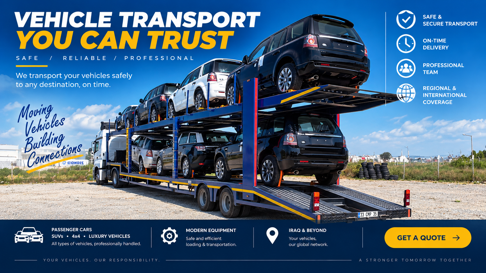 Vehicle transportation operation 20