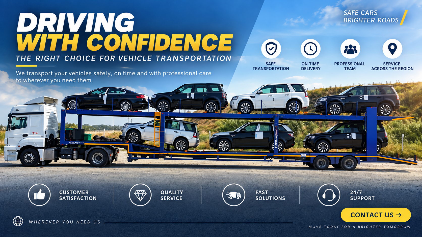Vehicle transportation operation 22