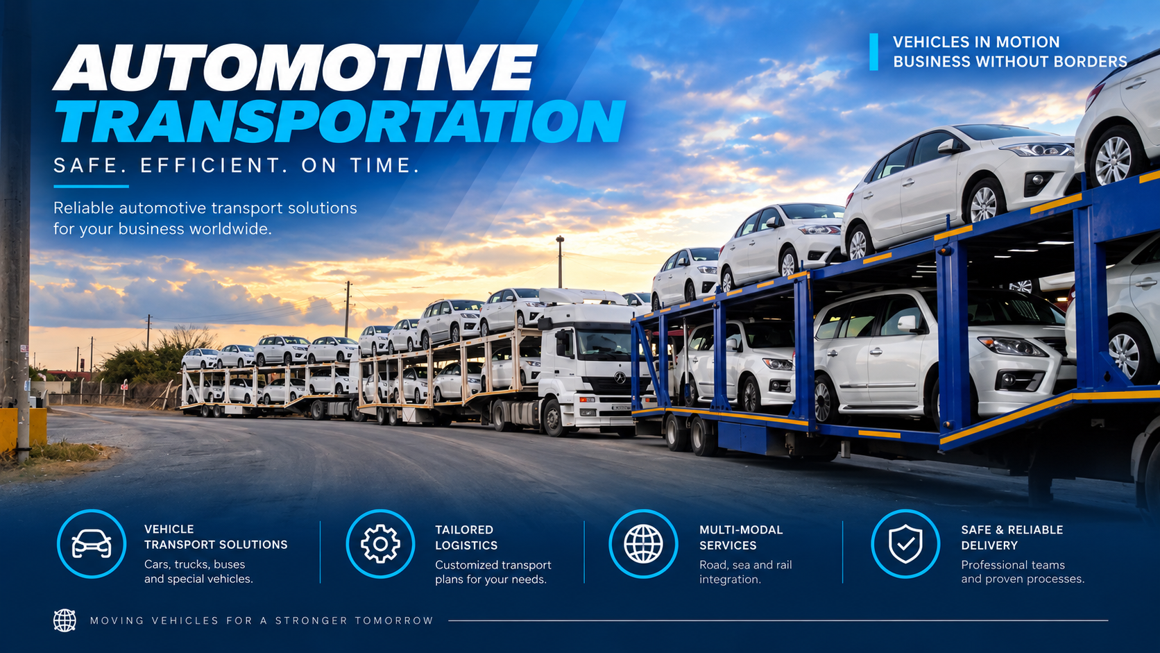 Car carrier fleet transportation operation